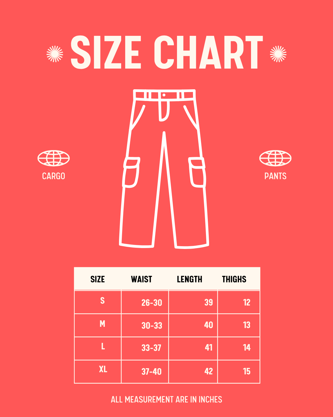 Size Chart 1