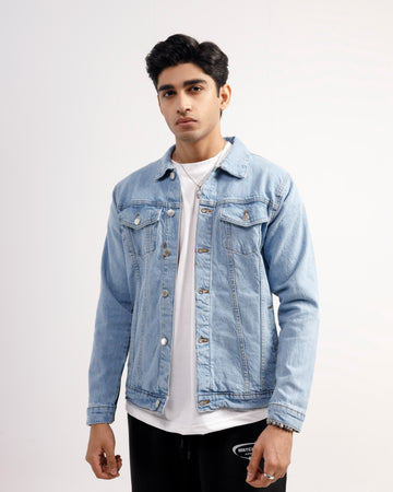 Sky Blue Denim Jacket