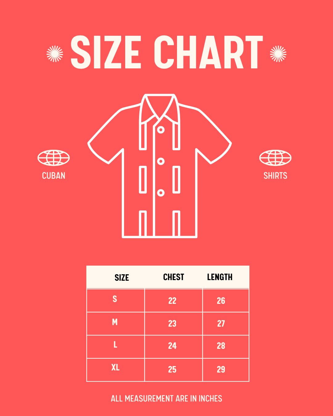 Size Chart 1