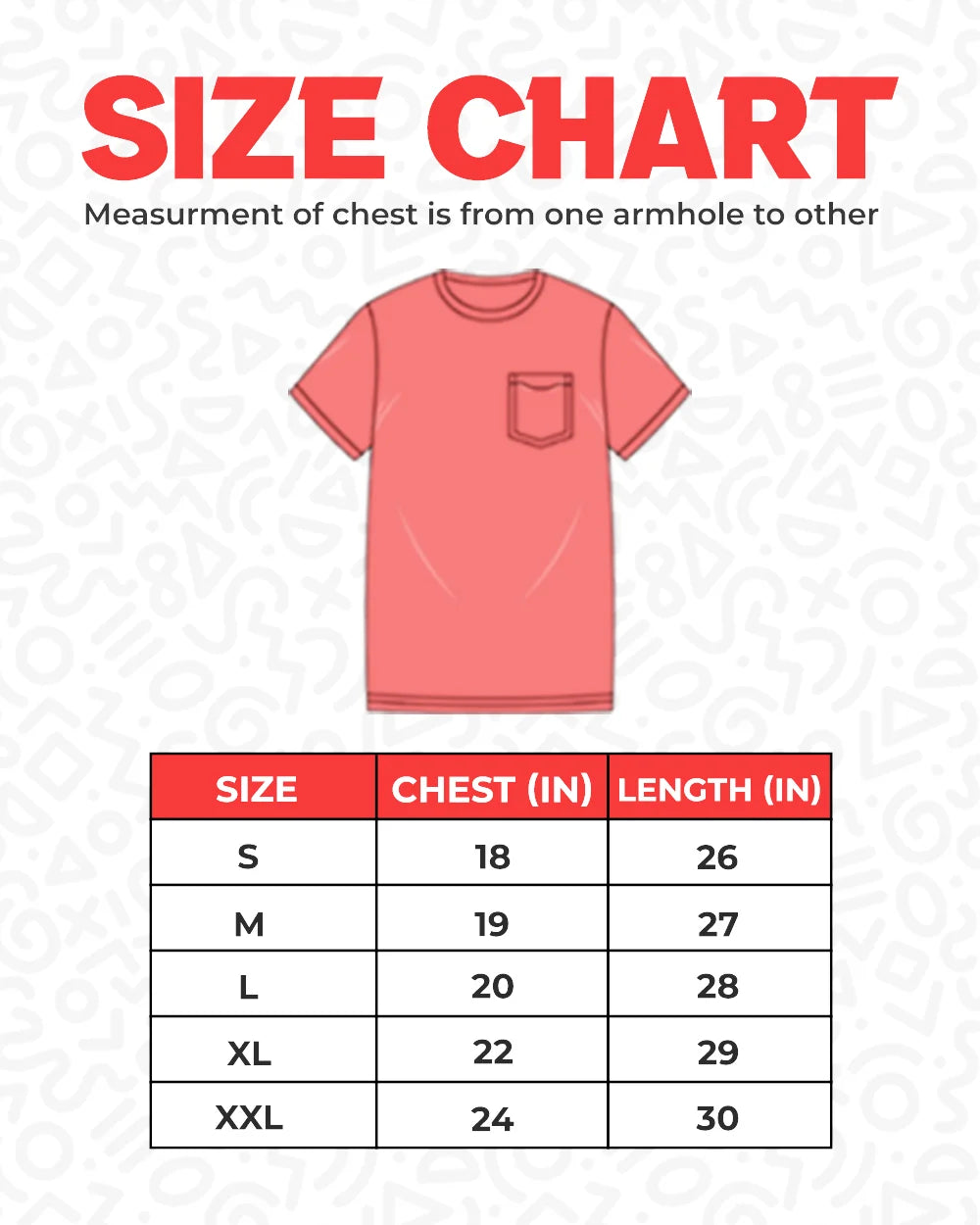Size Chart 1