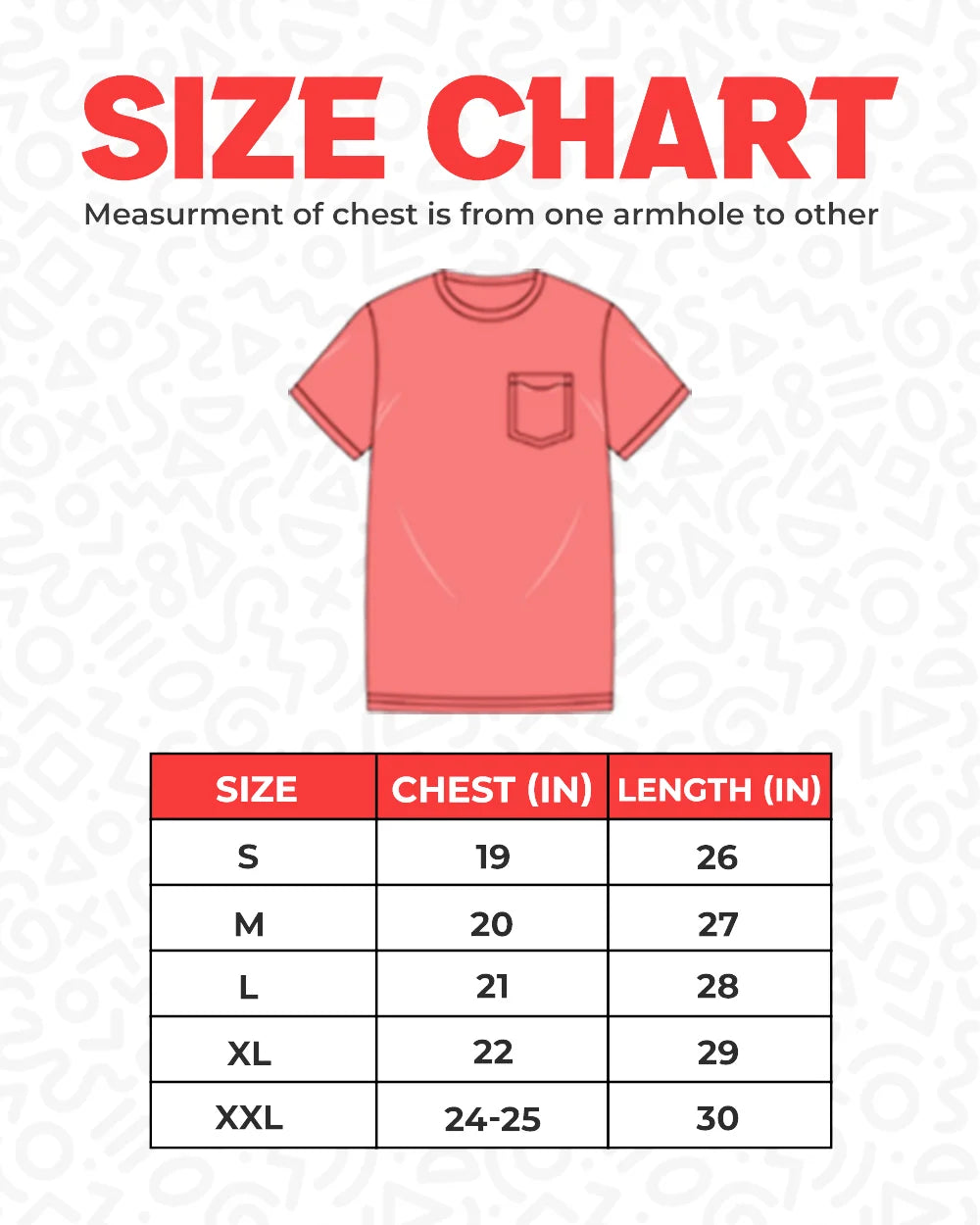 Size Chart 1