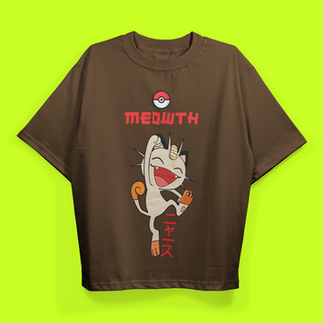 Meowth Oversized Tee