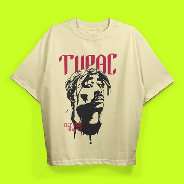 Tupac Oversized Tee