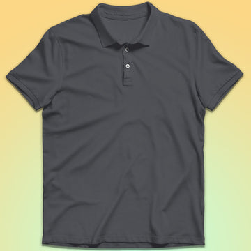 Steel Gray Polo Shirt