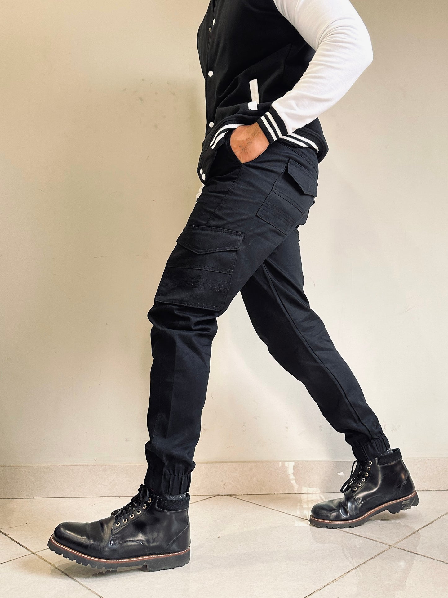 Black Cargo Pants