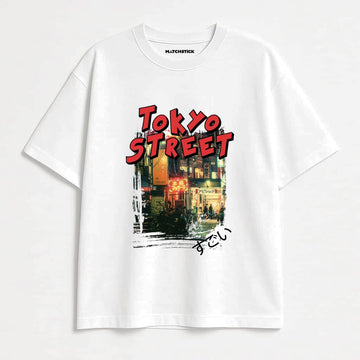 Tokyo Street Oversized T-Shirt