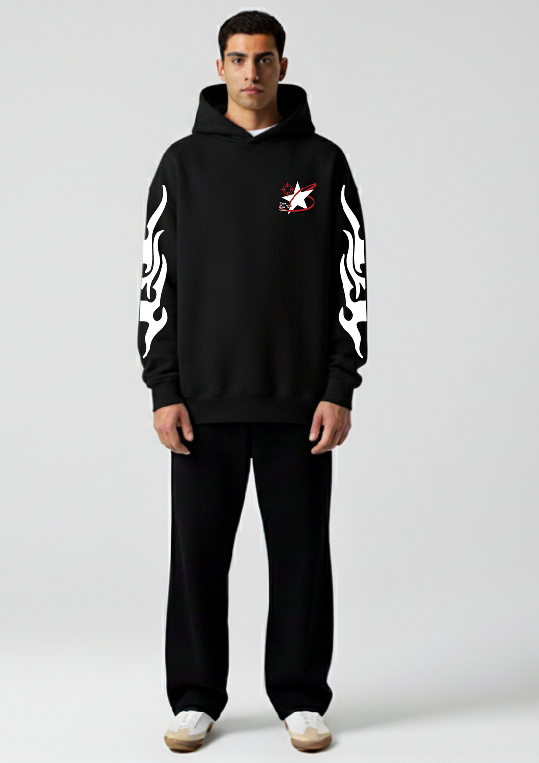 Zero to Hero Star Oversized Hoodie