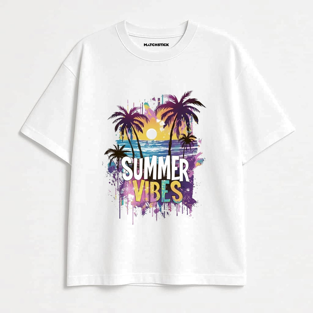 Summer Vibes Oversized T-Shirt