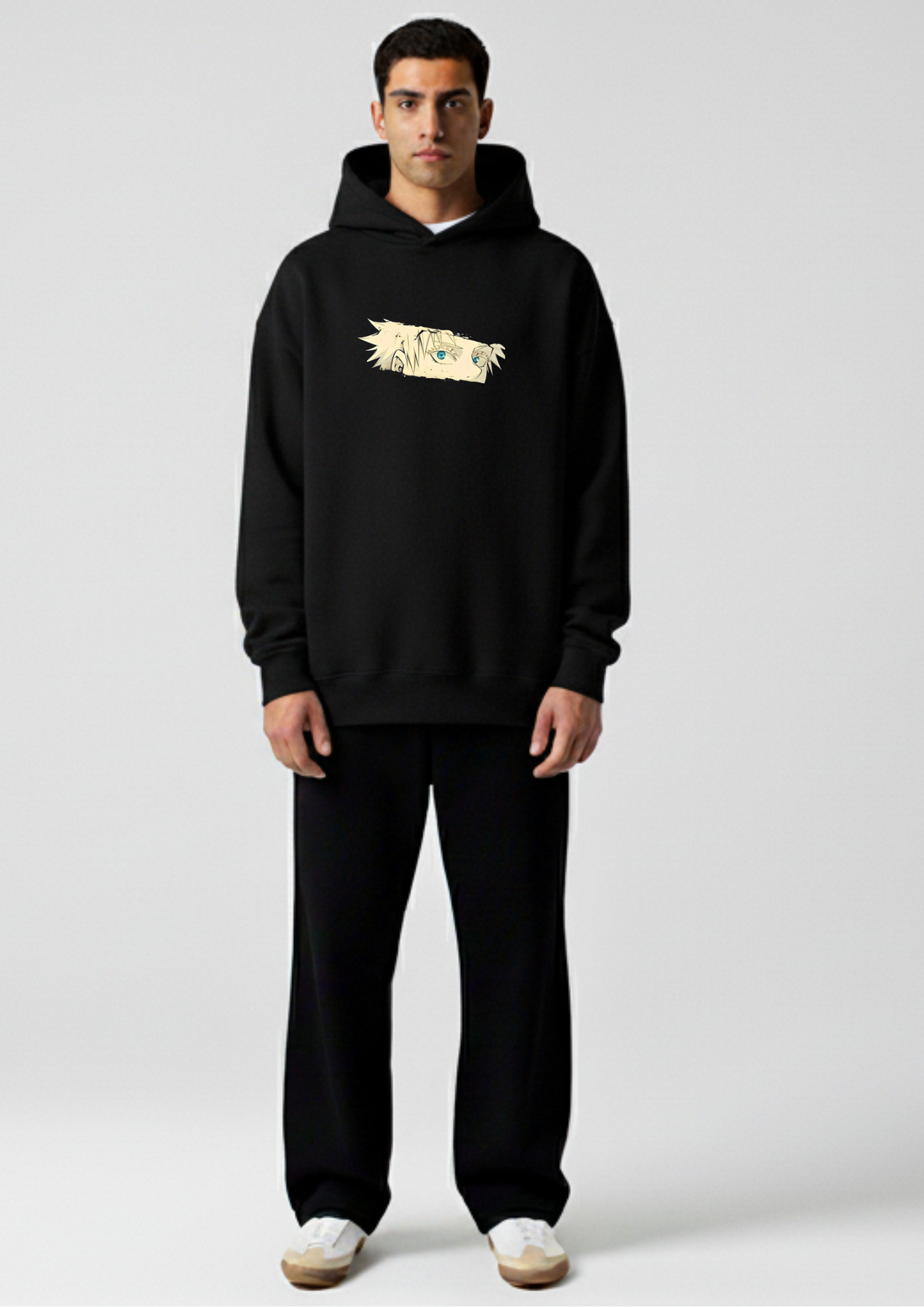 Split Vision Oversized Hoodie