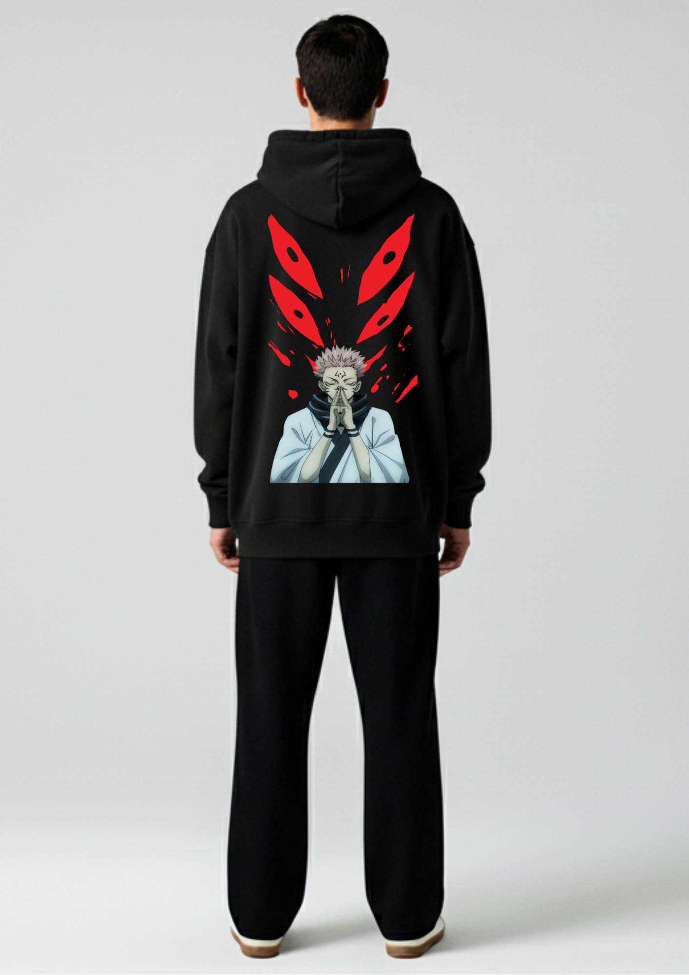 Cursed King Oversized Hoodie