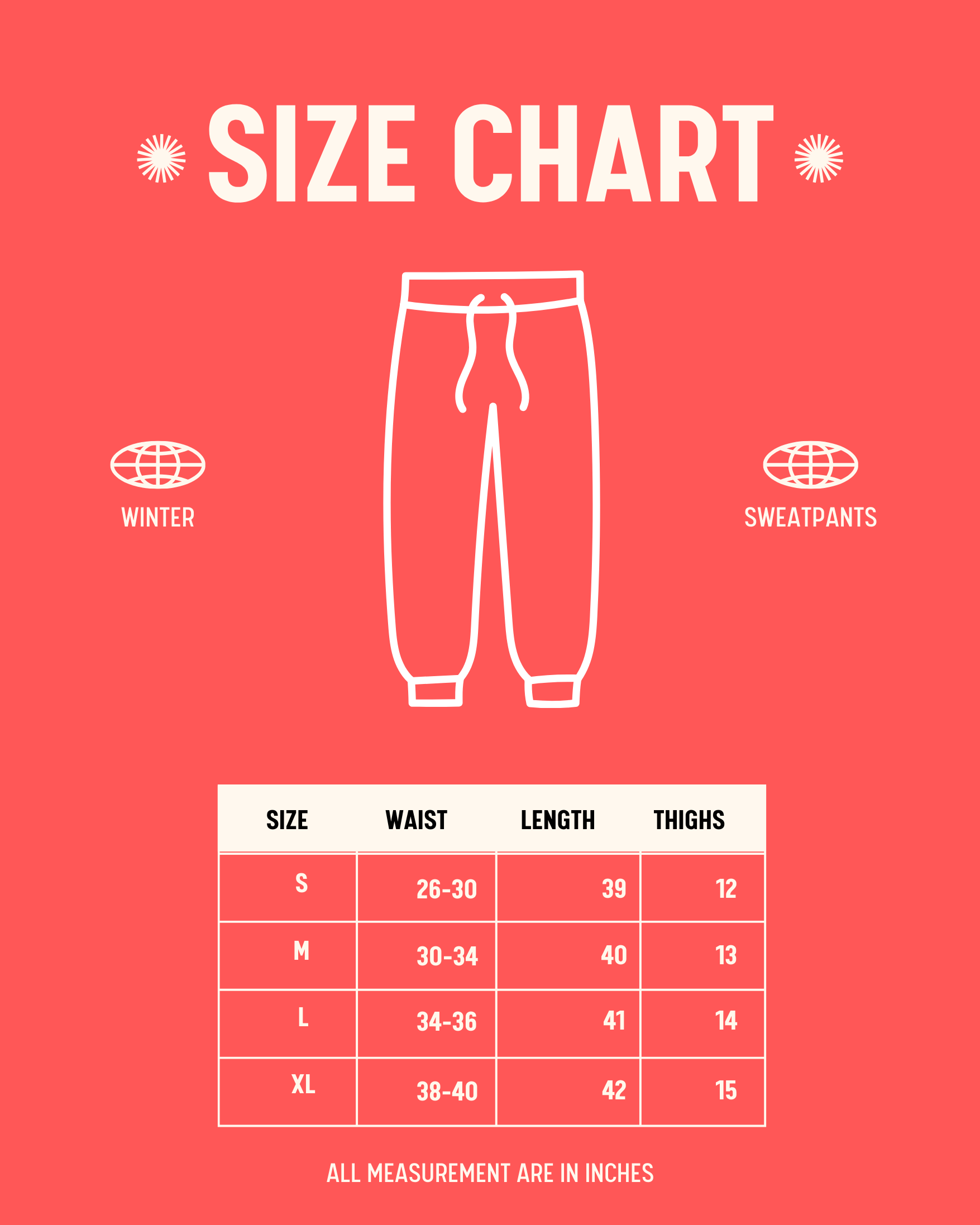 Size Chart 1