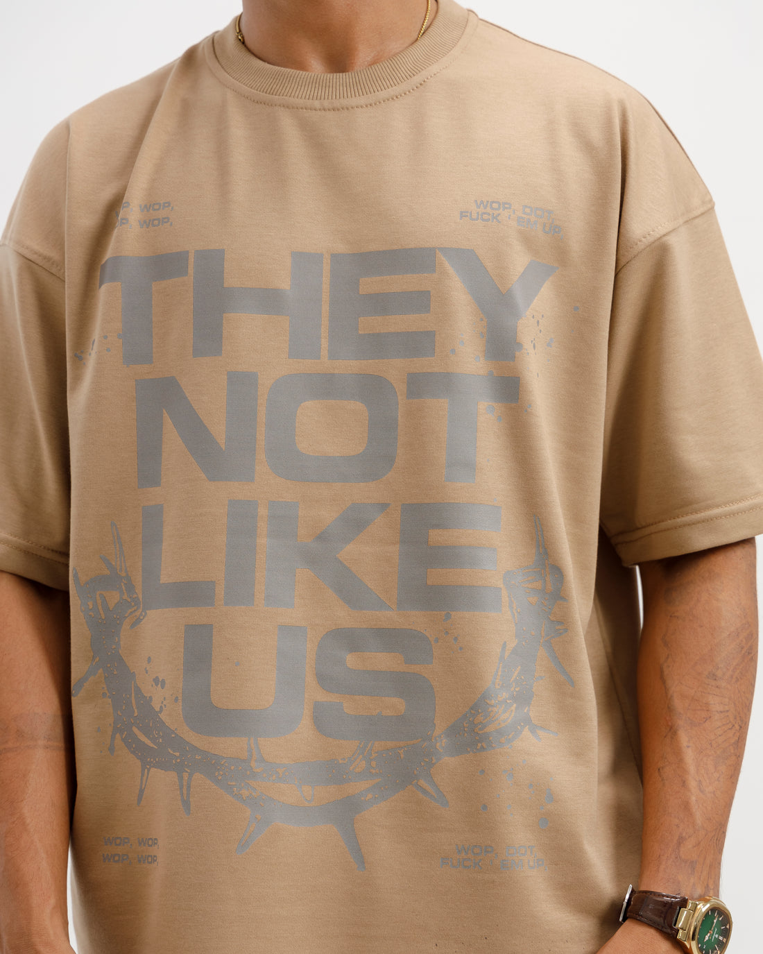 They Not Like Us Oversized T-Shirt