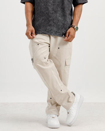Urban Cream Cargo Pants