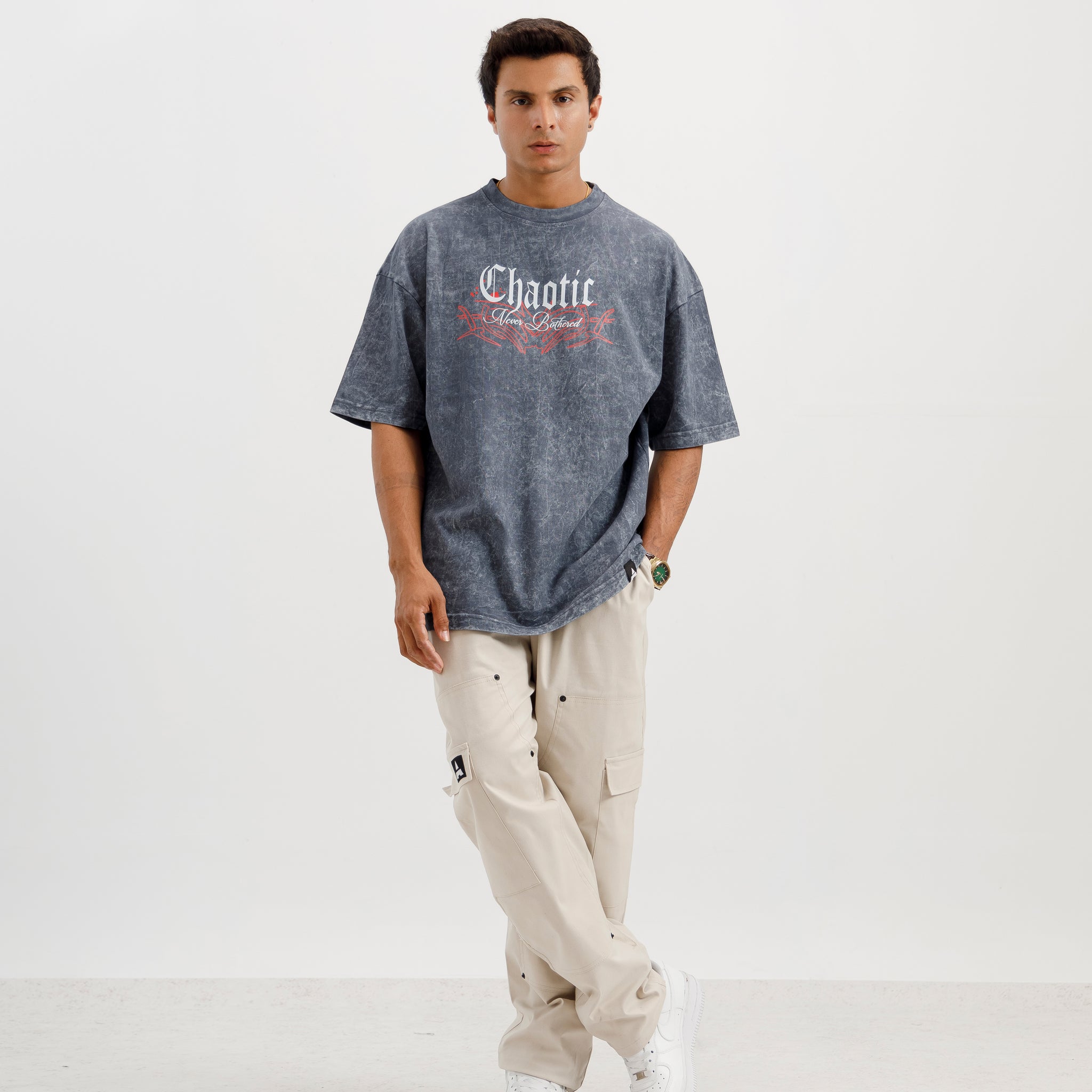 Chaotic Washed Oversized T-Shirt