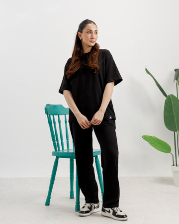 Essential Co-Ord – Black Core
