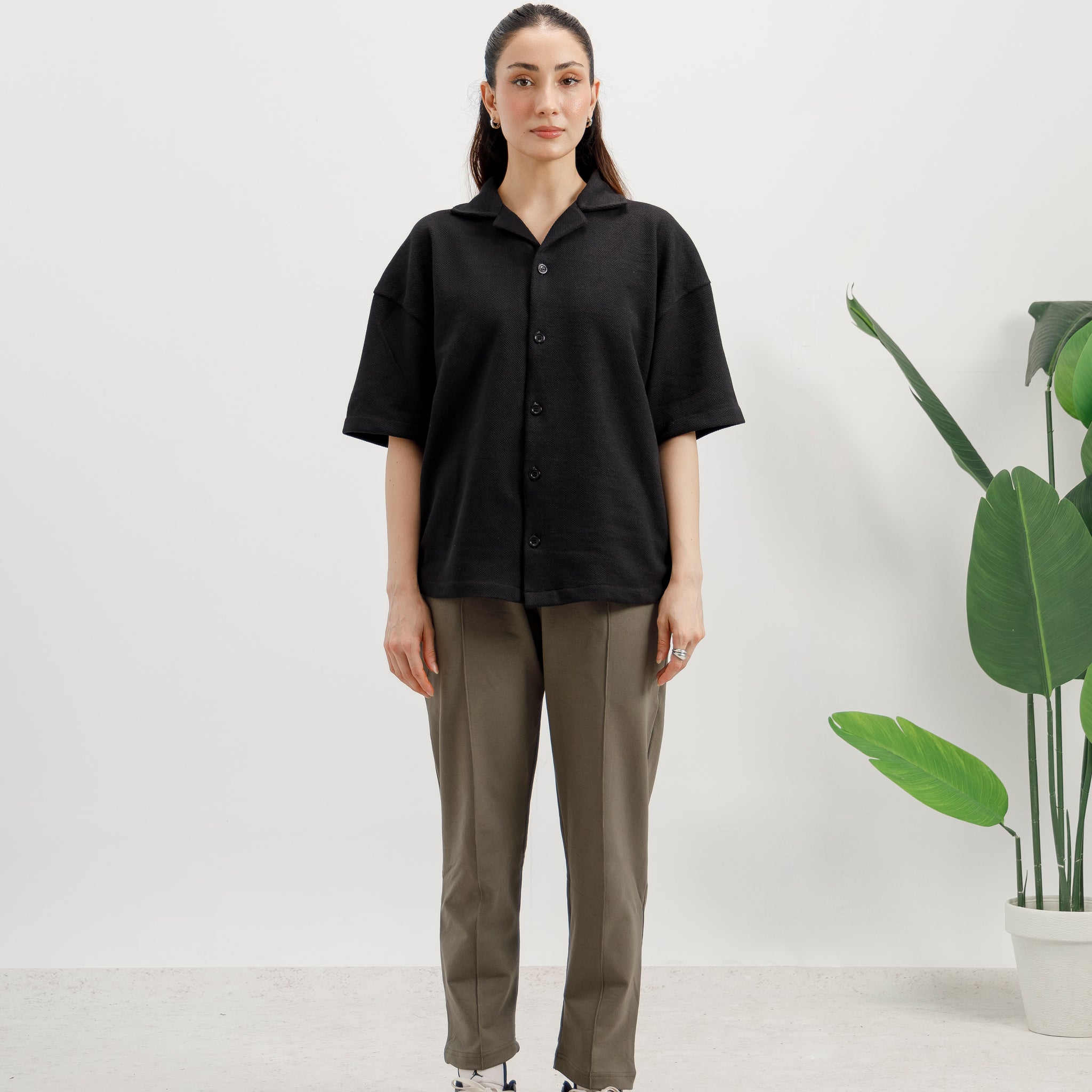 Mono Waffle Shirt