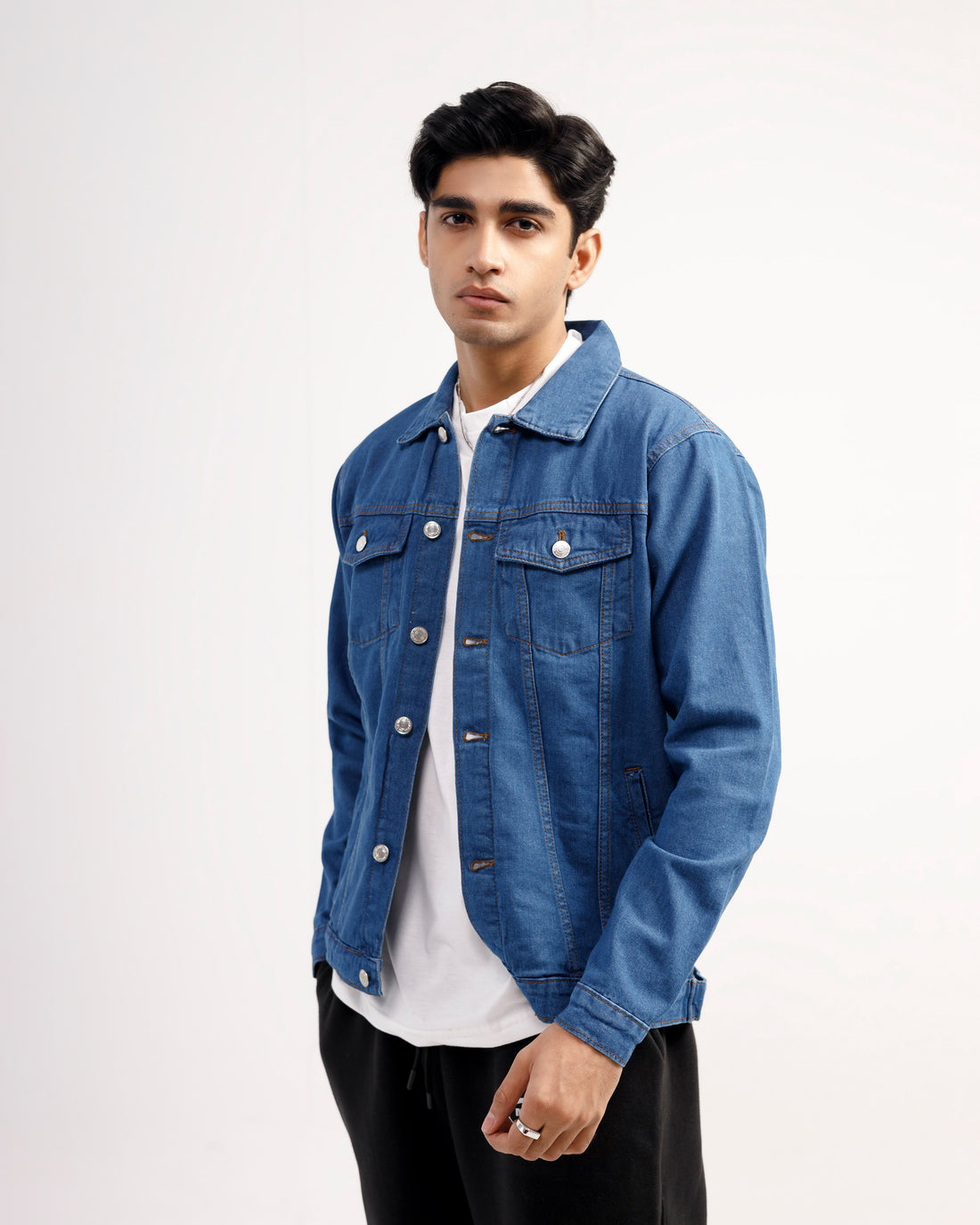 Deep Blue Denim Jacket