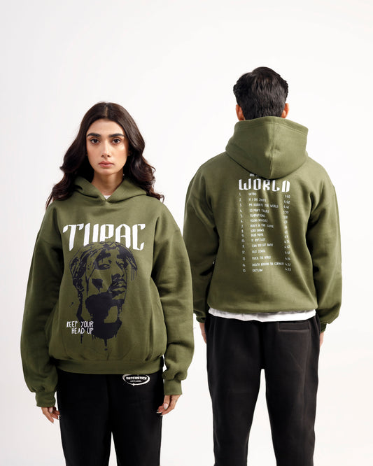 Tupac Oversized Hoodie