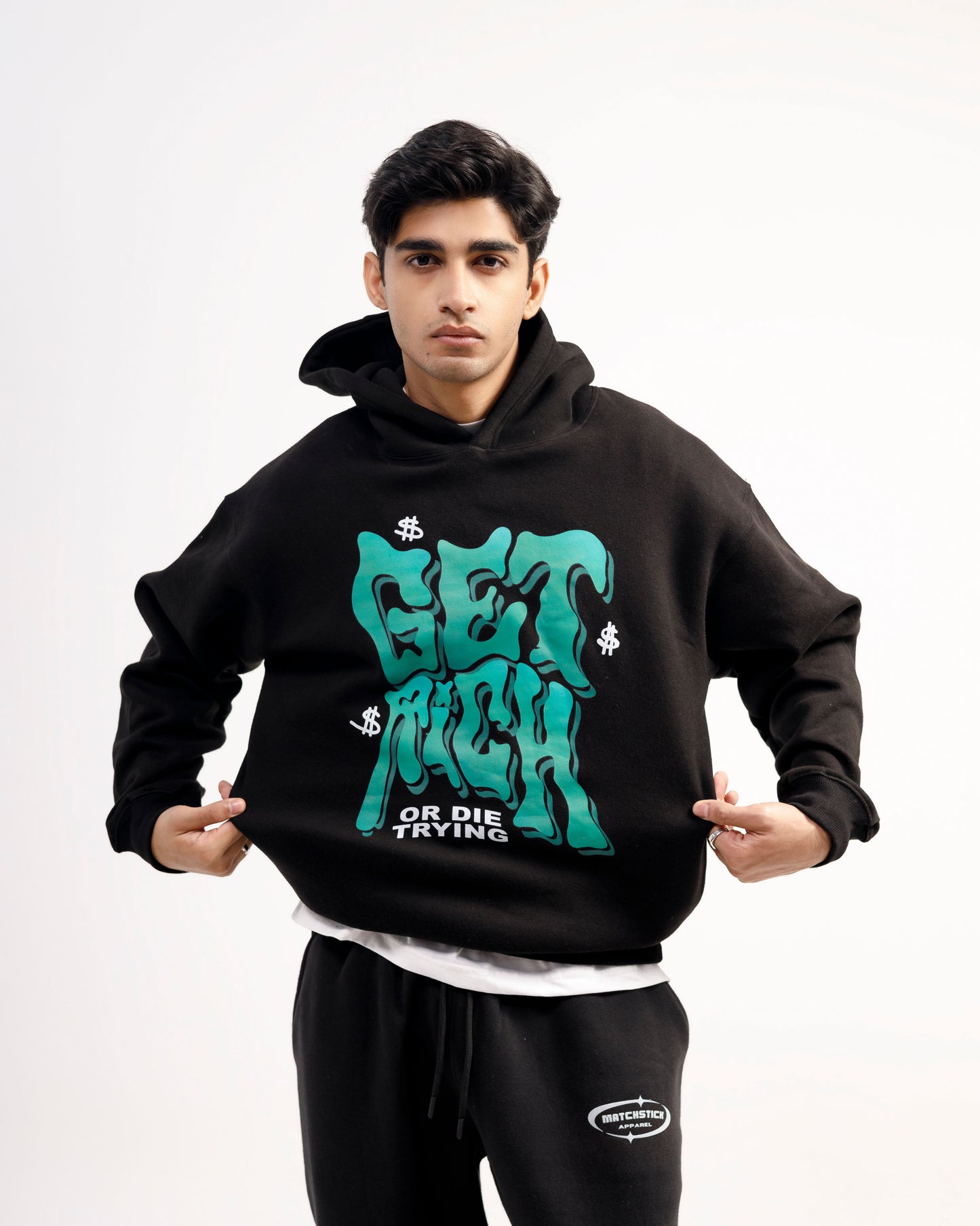 Get Rich Oversized Hoodie