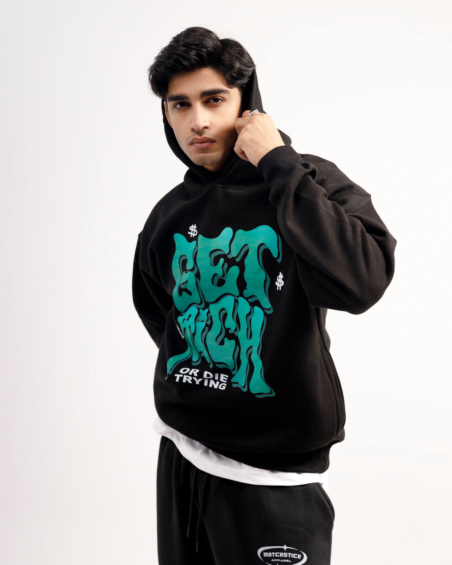 Get Rich Oversized Hoodie