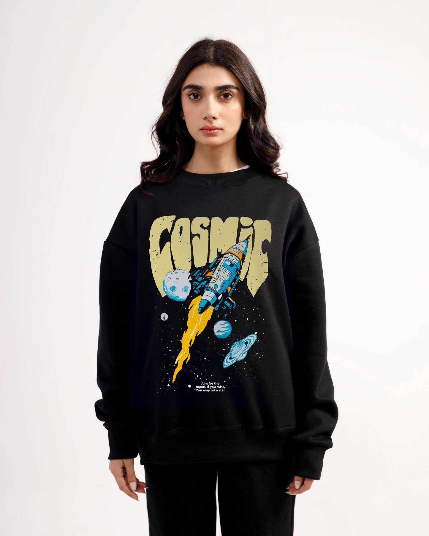 Cosmic Oversized Sweatshirt