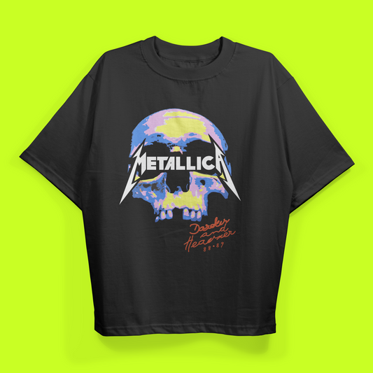 Metallica Drop Shoulder Tee