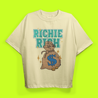 Richie Rich Drop Shoulder Tee