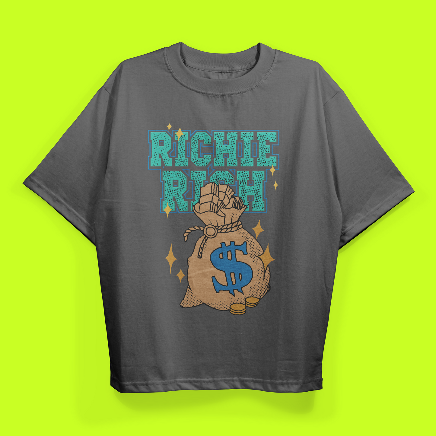 Richie Rich Drop Shoulder Tee