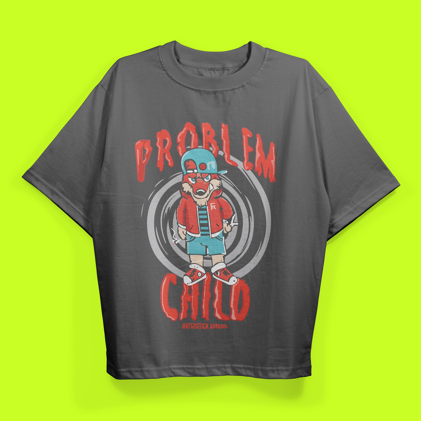 Problem Child Drop Shoulder Tee