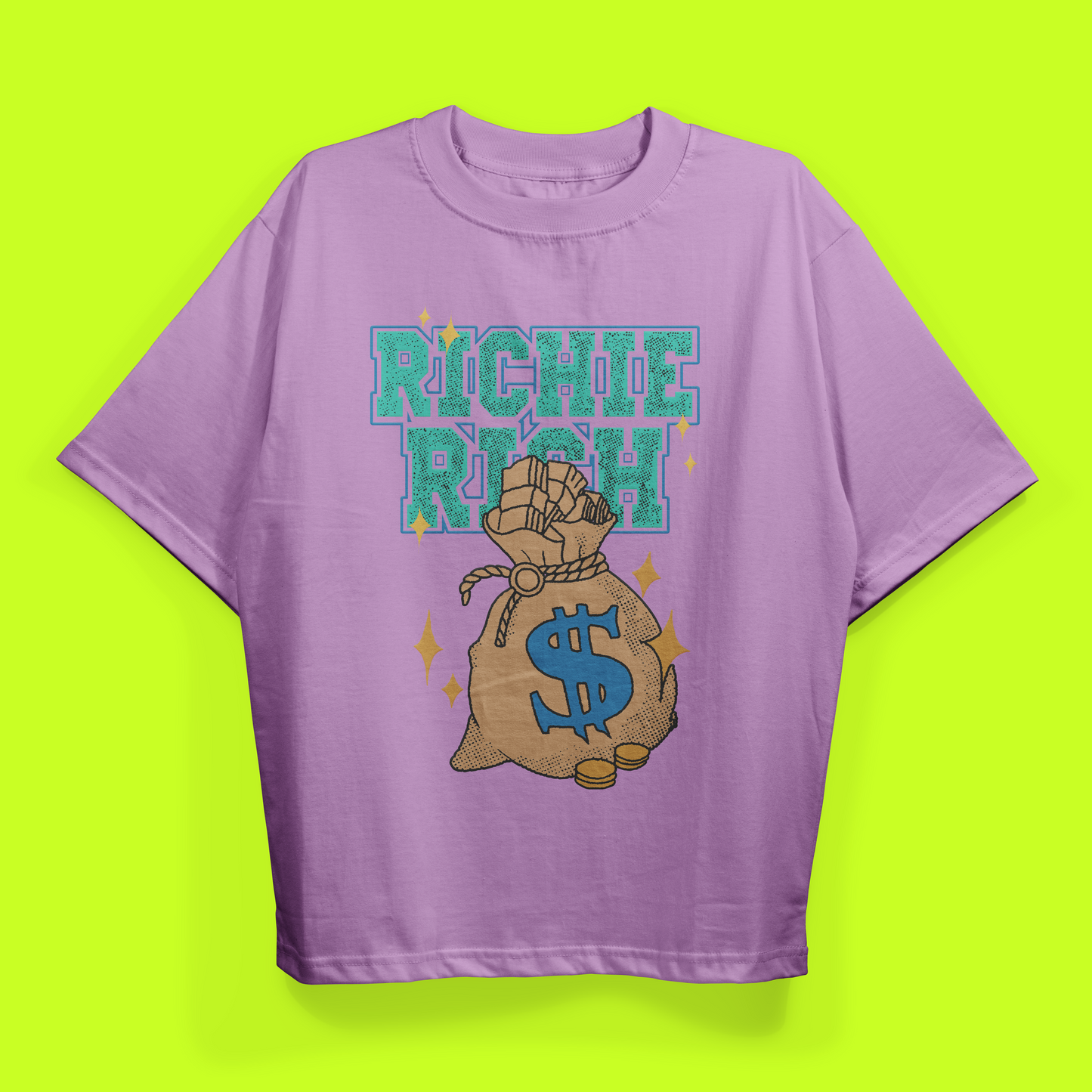 Richie Rich Drop Shoulder Tee