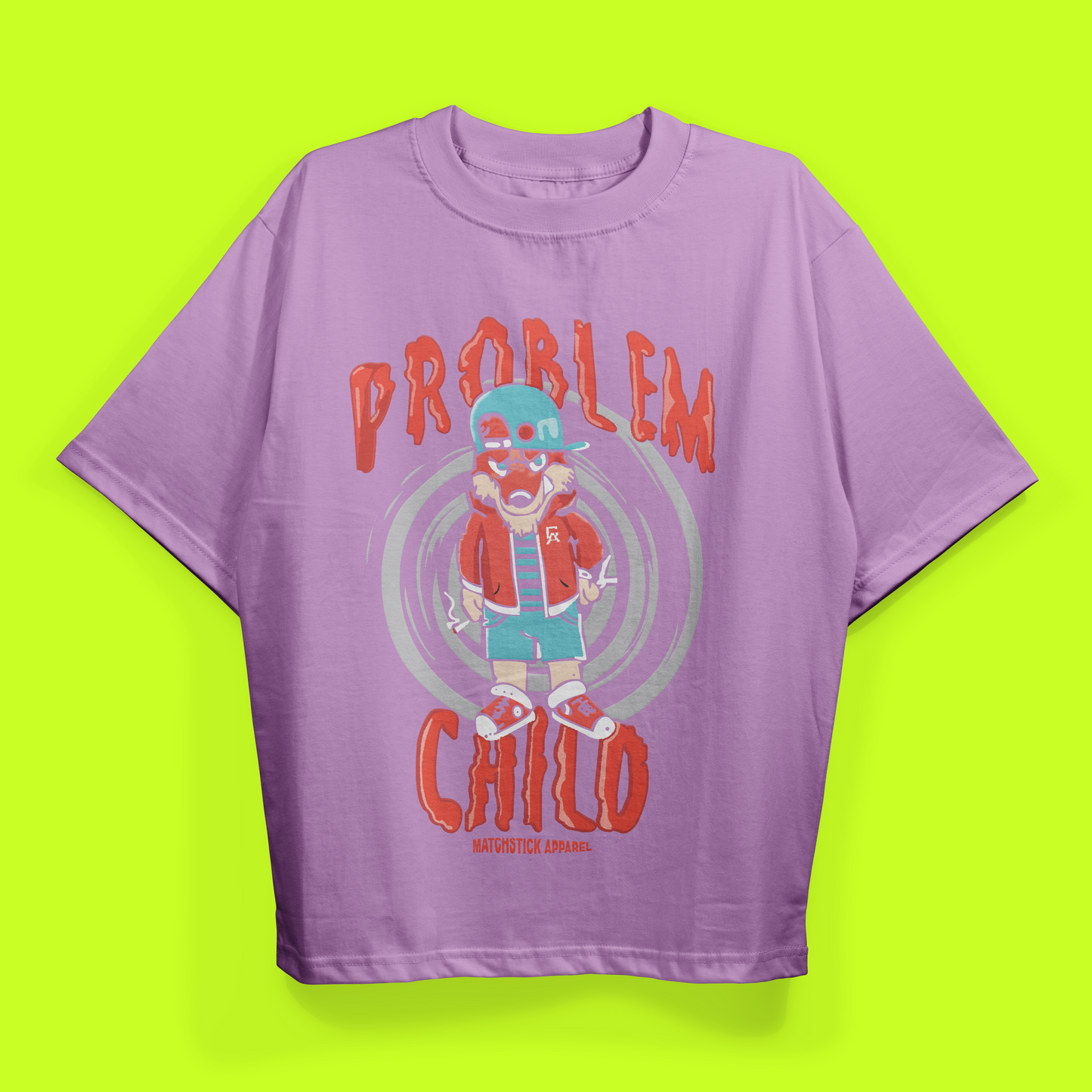 Problem Child Drop Shoulder Tee