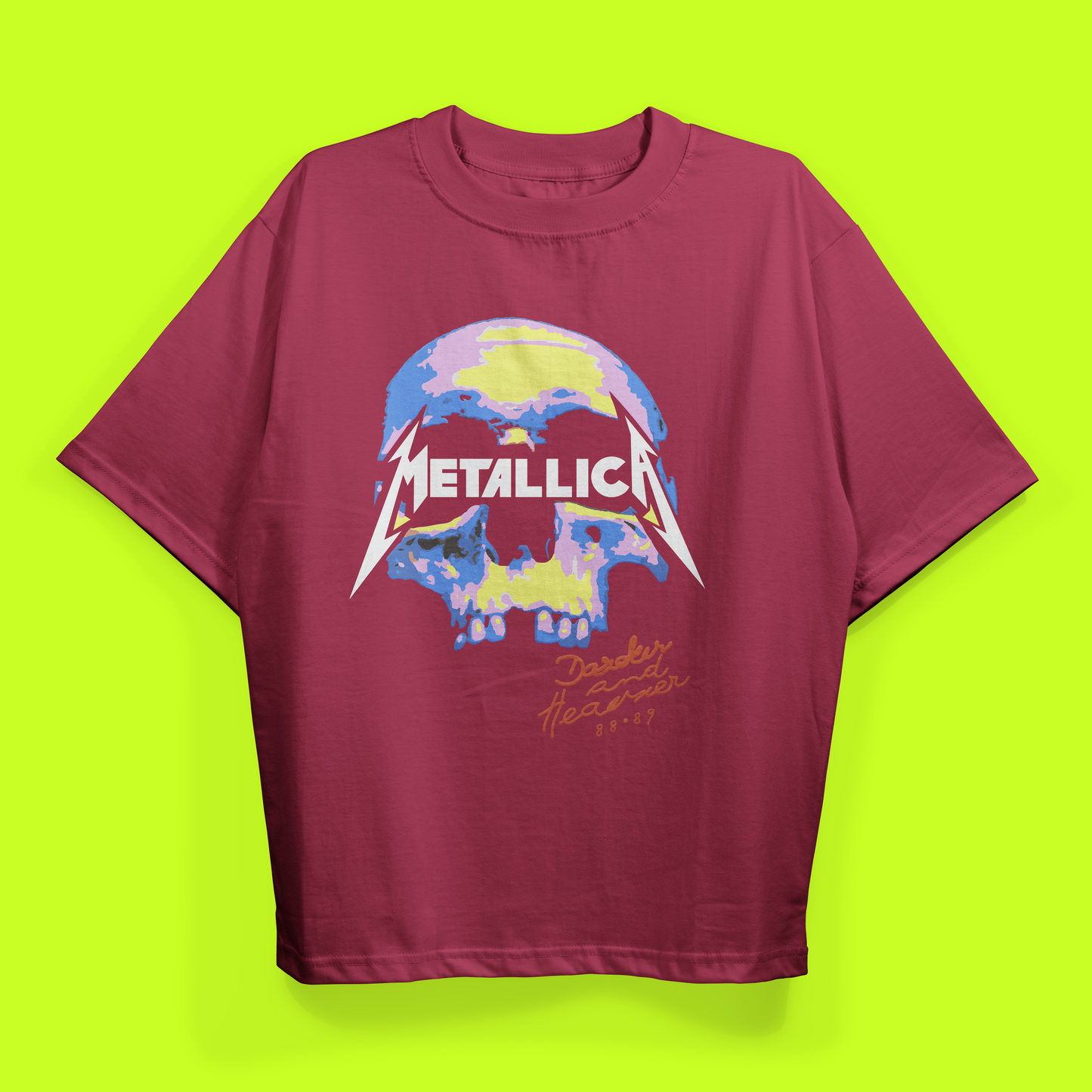 Metallica Drop Shoulder Tee