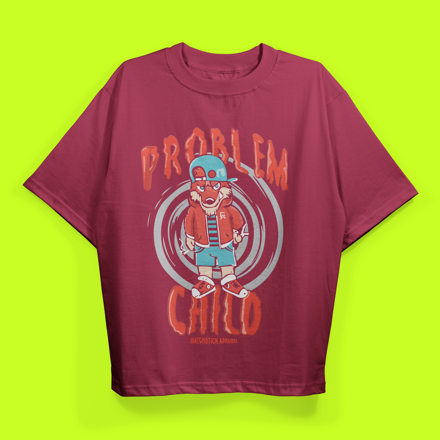 Problem Child Drop Shoulder Tee