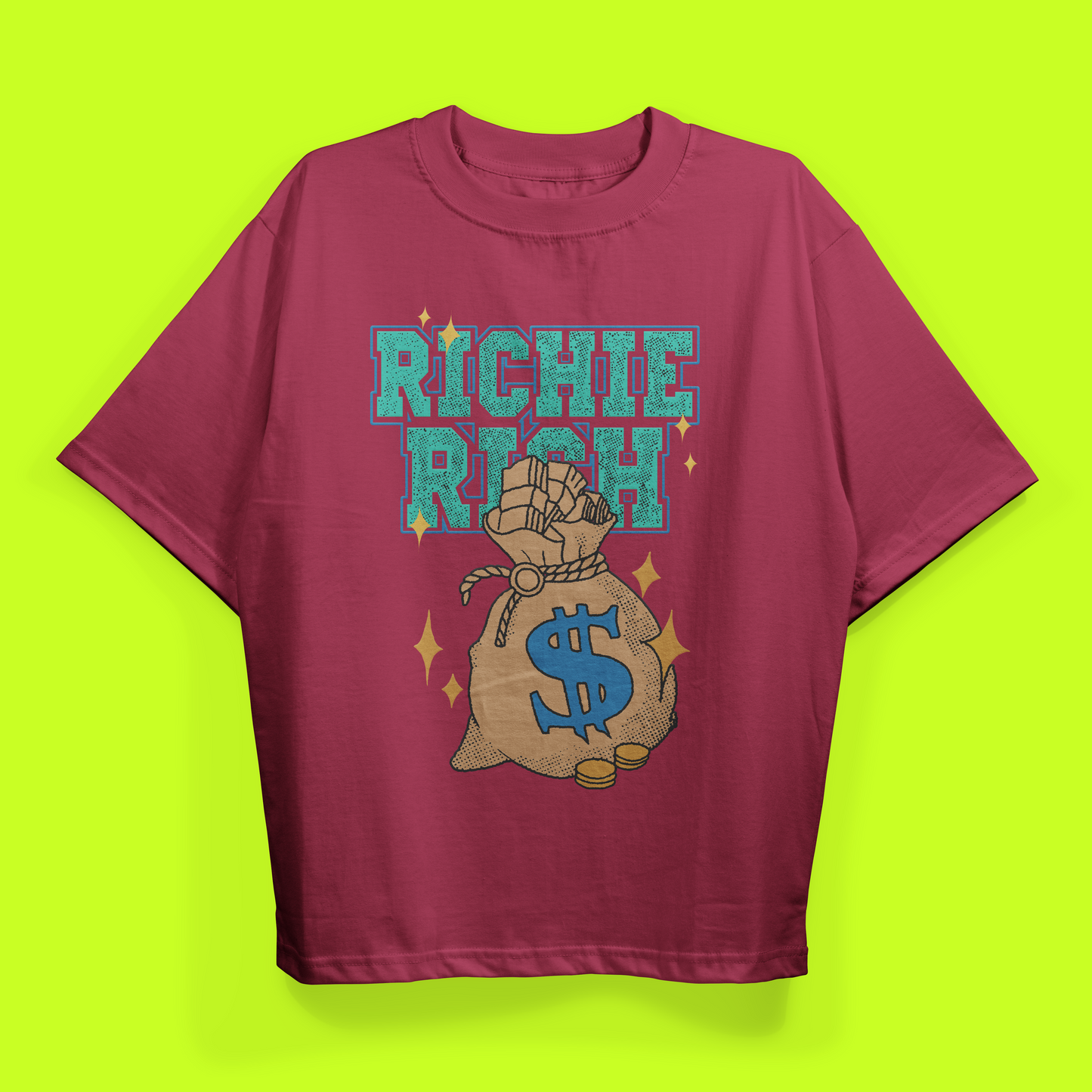 Richie Rich Drop Shoulder Tee