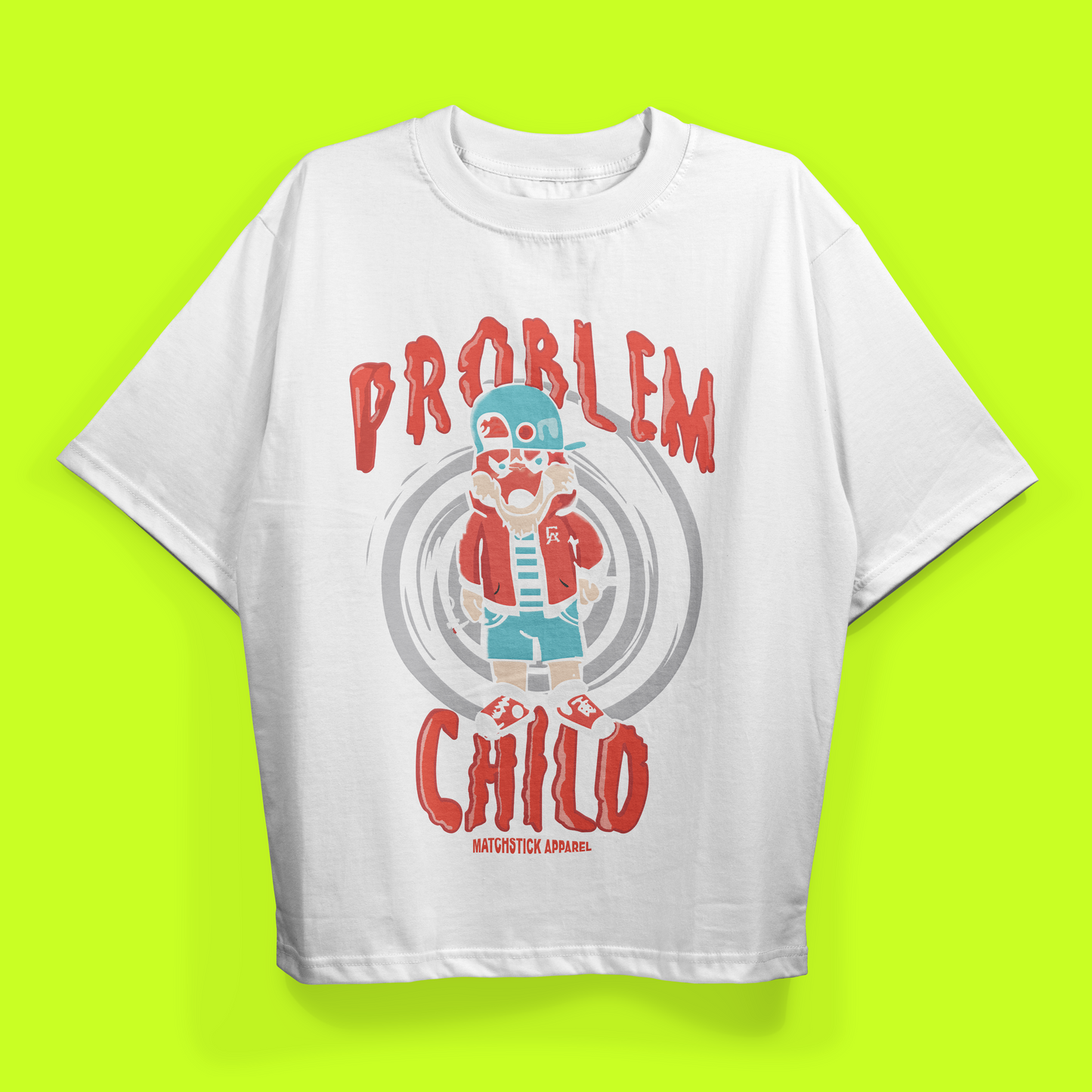 Problem Child Drop Shoulder Tee