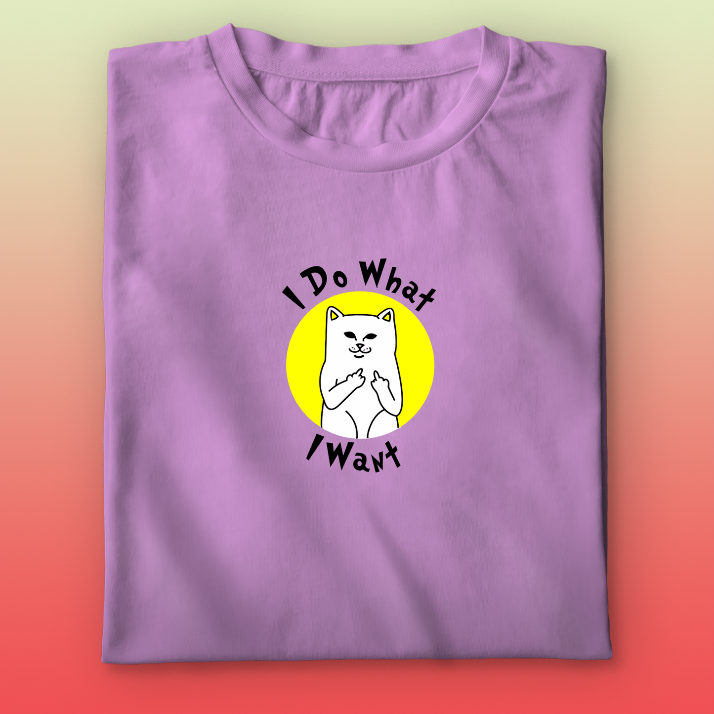 I Do What I Want T-shirt