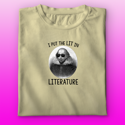 Lit Shakespeare T-shirt