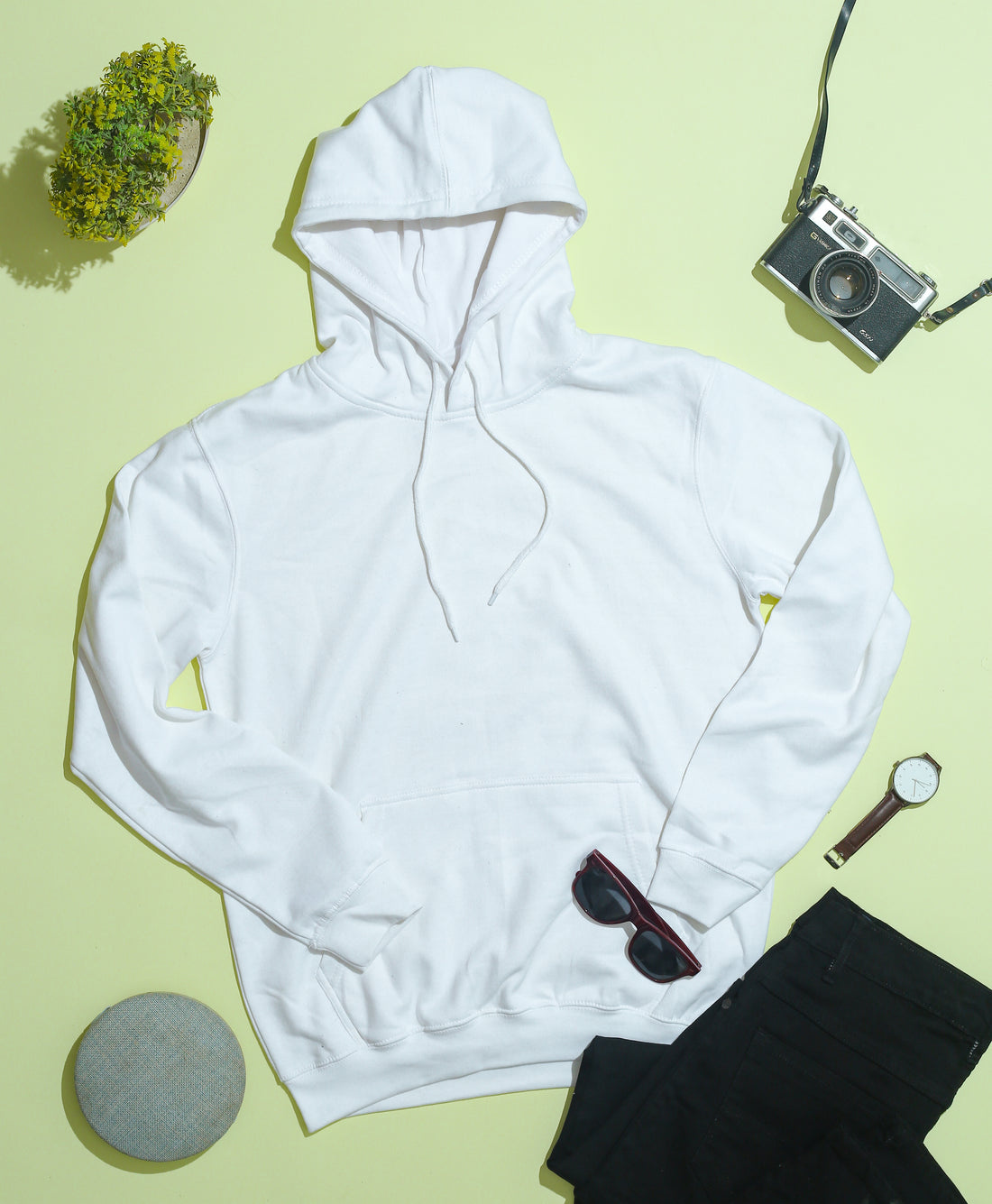 Pack Of 3 Plain Hoodies