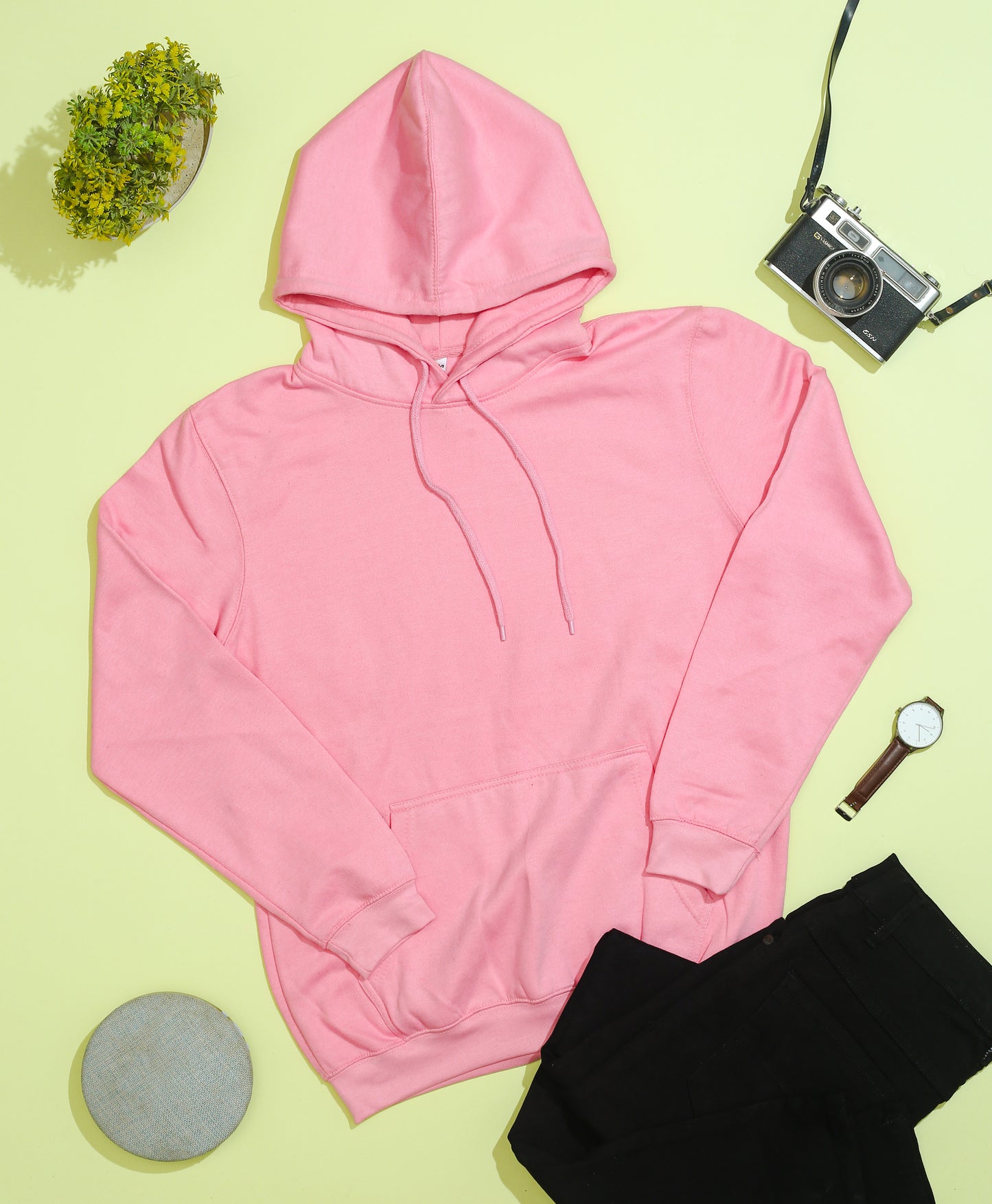 Pack Of 2 Plain Hoodies