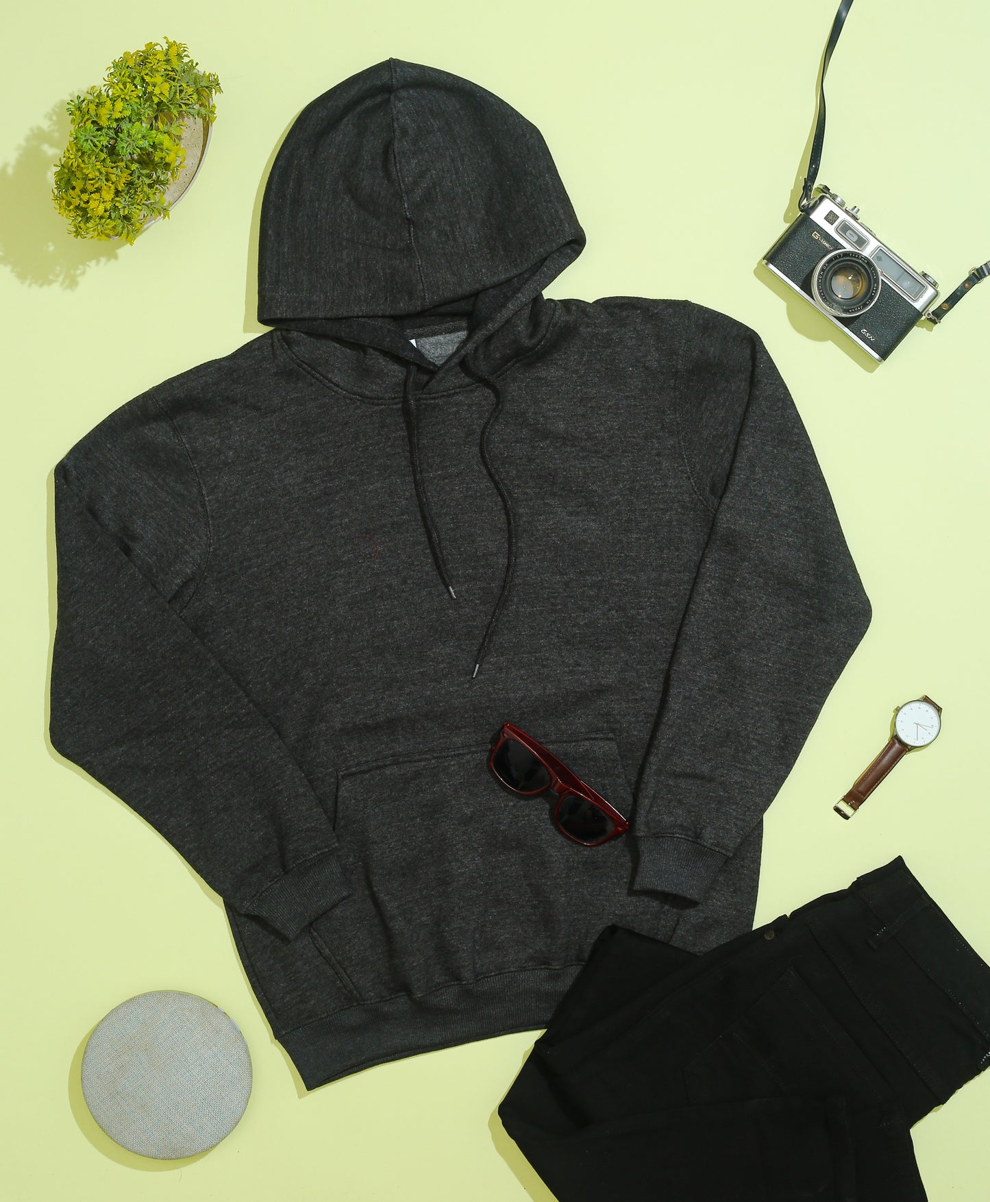 Pack Of 2 Plain Hoodies