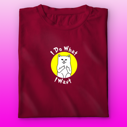 I Do What I Want T-shirt