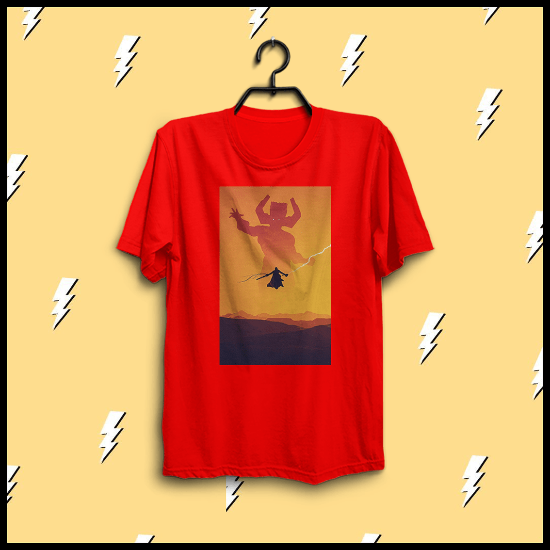 Thor v Galactus T-shirt