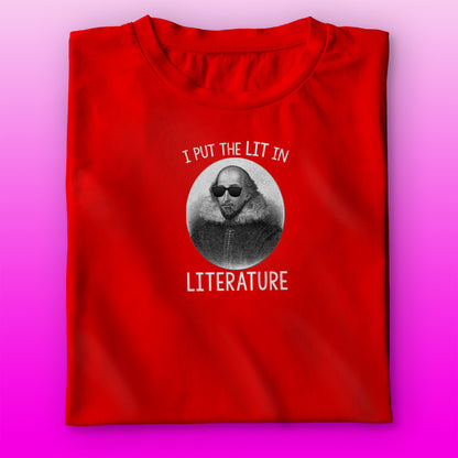 Lit Shakespeare T-shirt