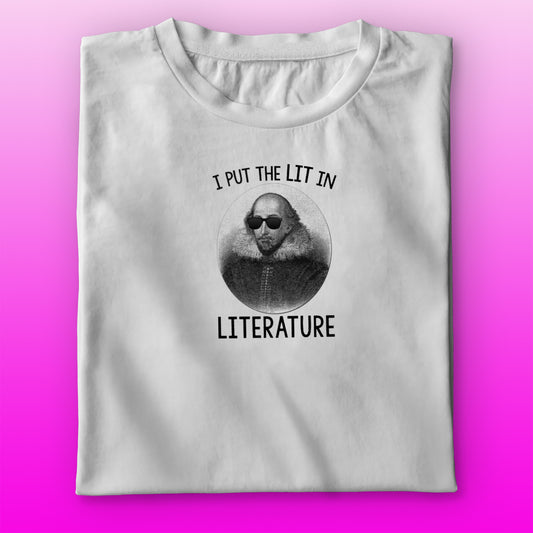 Lit Shakespeare T-shirt