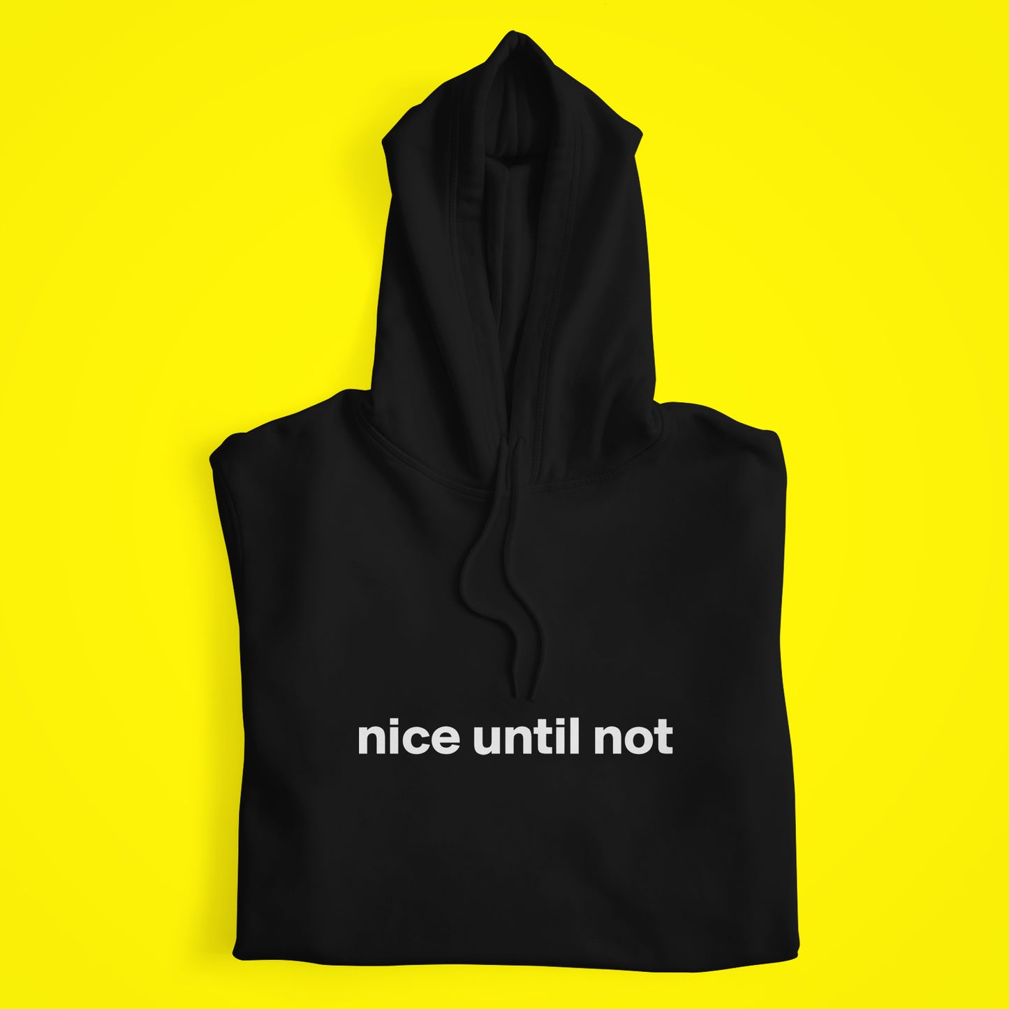 Nice Until Not Hoodie