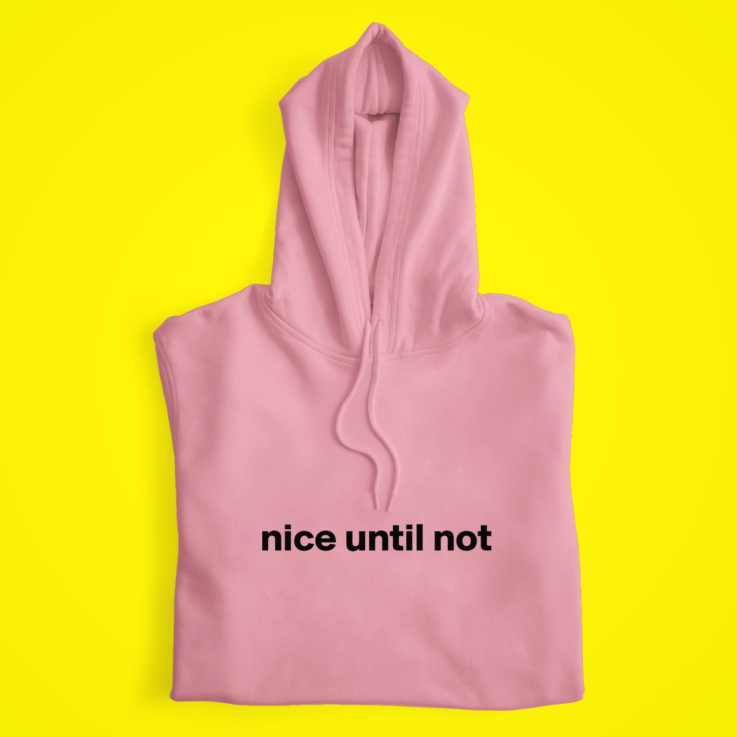 Nice Until Not Hoodie