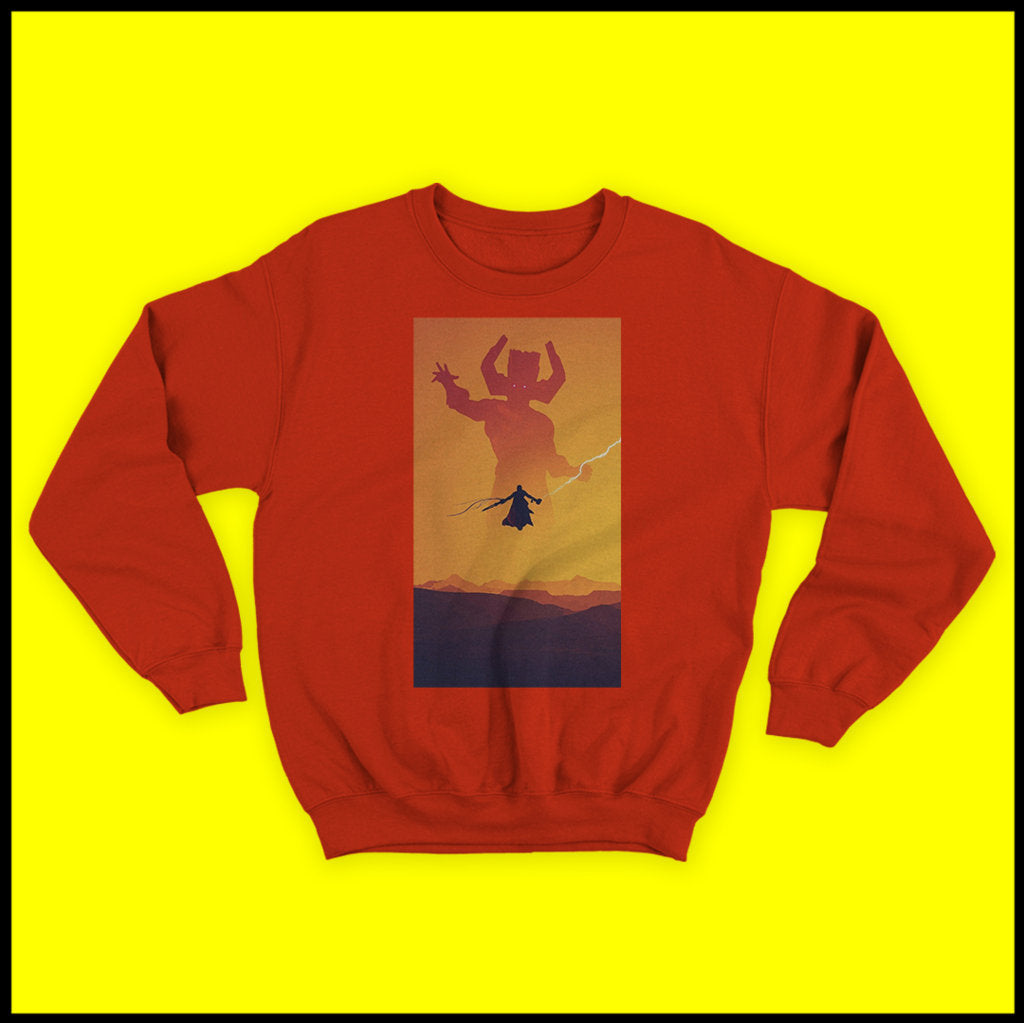 Thor Vs Galactus Sweatshirt