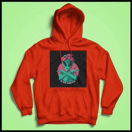 Alien gangsta Hoodie