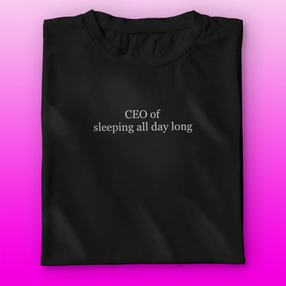 CEO of Sleeping T-shirt