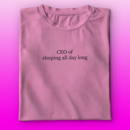 CEO of Sleeping T-shirt